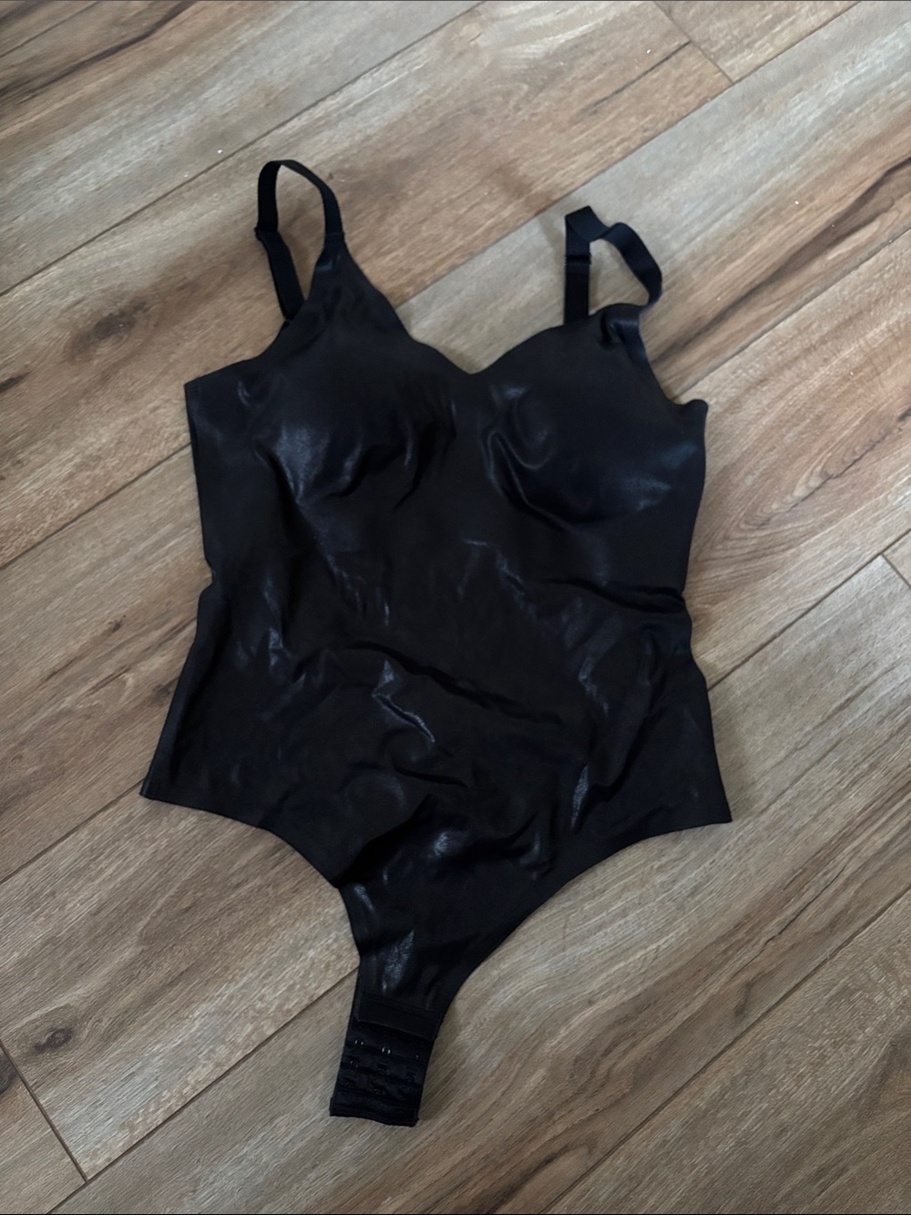 Knix x The Birds Papaya Thong Bodysuit